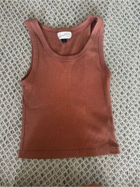 Universal Threads-  Ribbed Tank Top - Rust